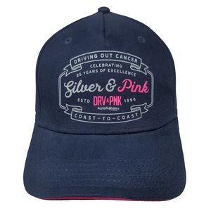 Driving Out Cancer Coast To Coast Auto Nation Strapback Hat Blue One Size